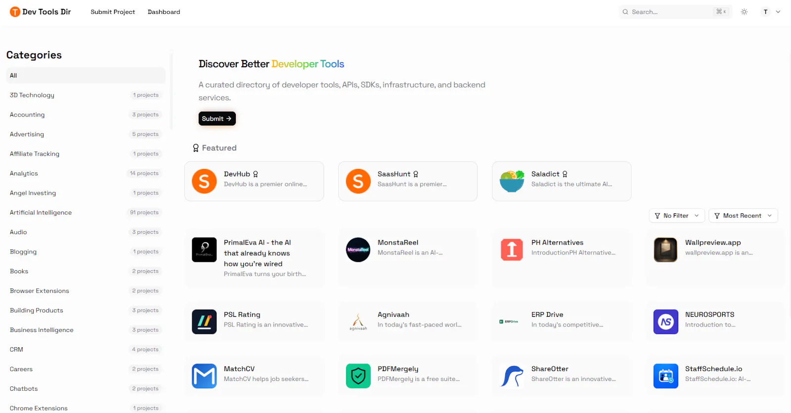 Dev Tools Dir screenshot 1