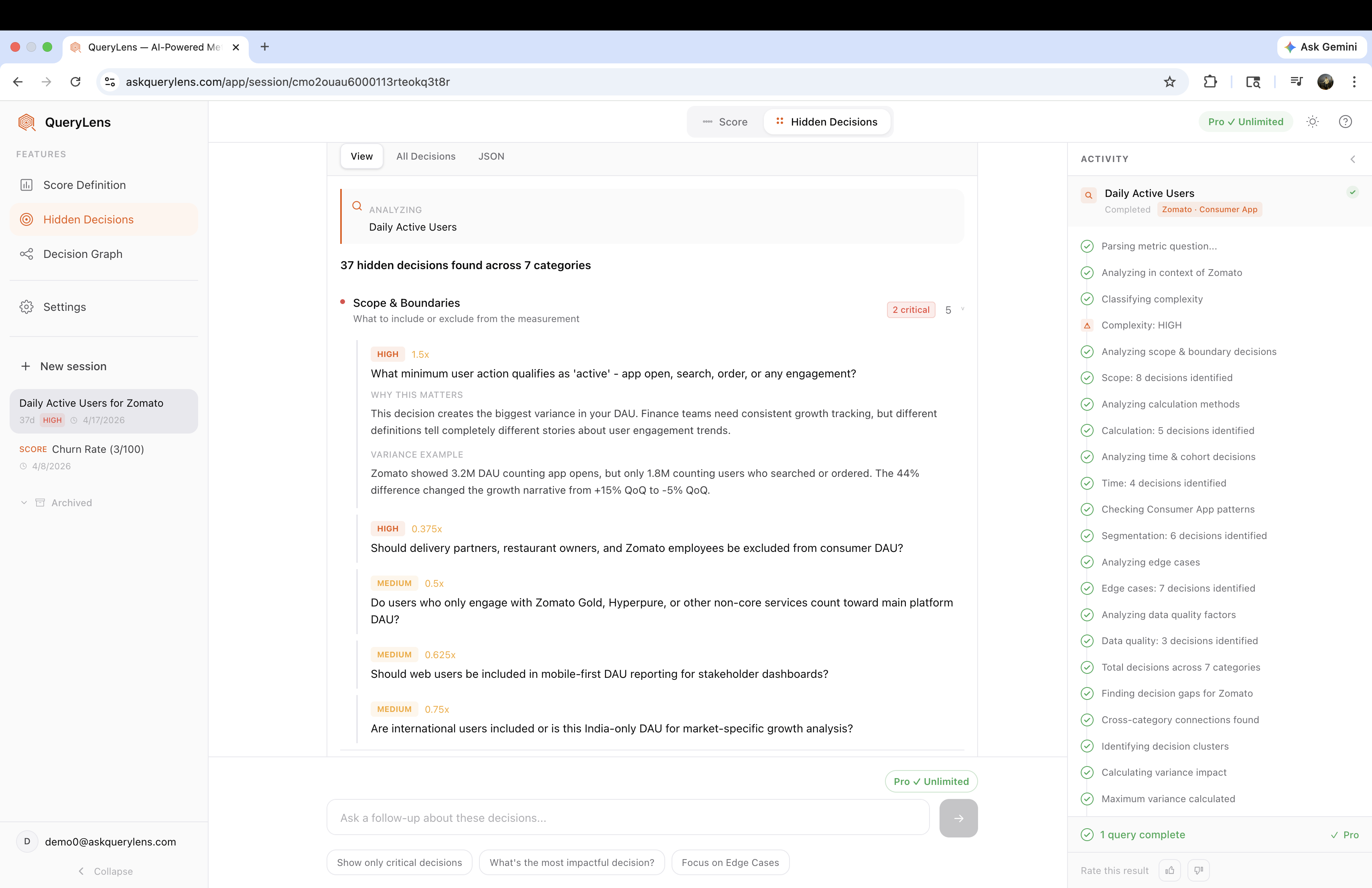 AskQueryLens gallery image