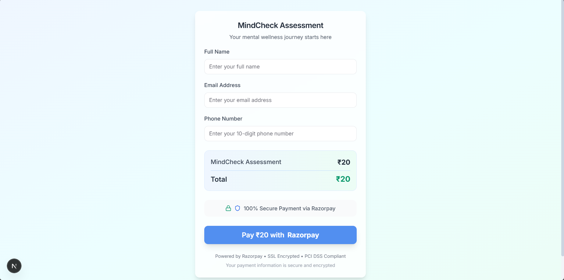 Média Mindcheck - Mentalsaathi 1