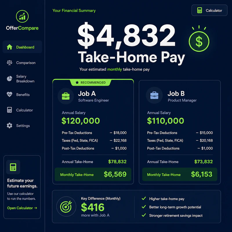 Home Pay Estimator by State screenshot 1