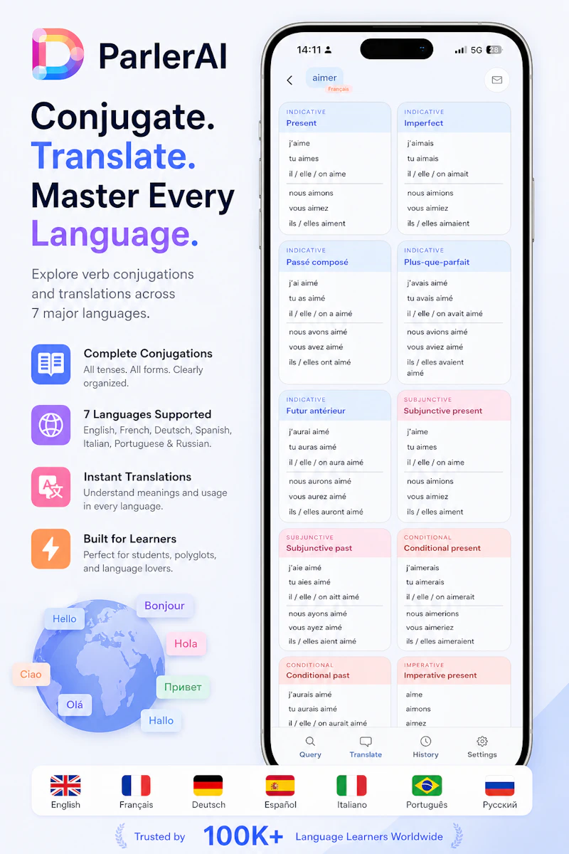 ParlerAI - Polyglot Dictionary screenshot 2