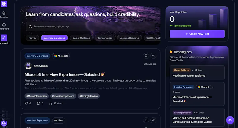 CareerZenith screenshot 4
