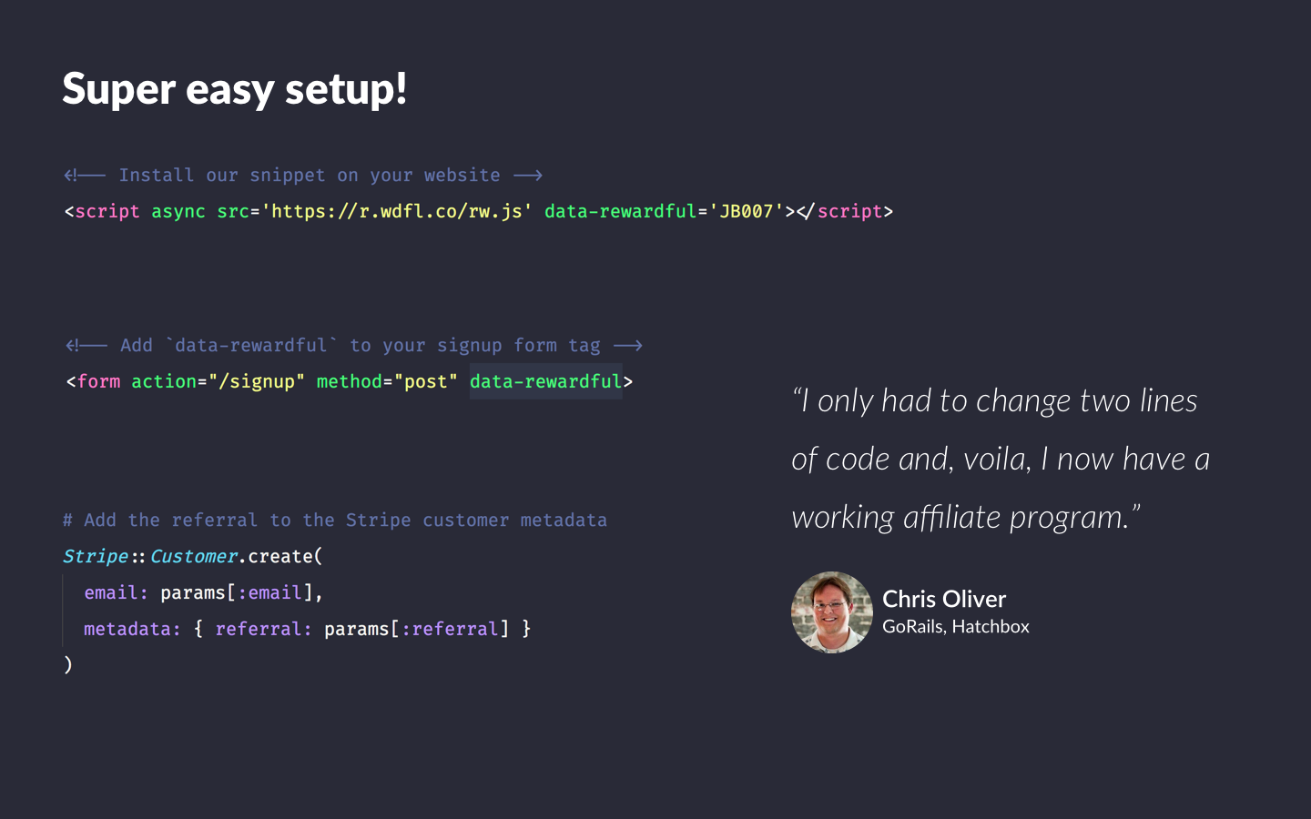 Rewardful gallery image