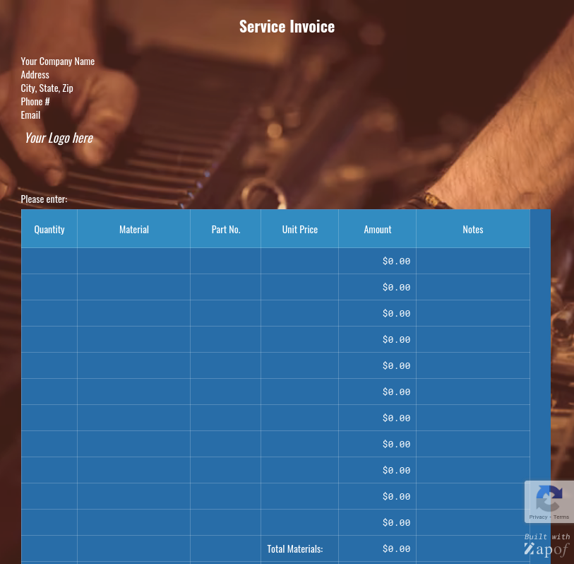 Zapof Form Builder gallery image
