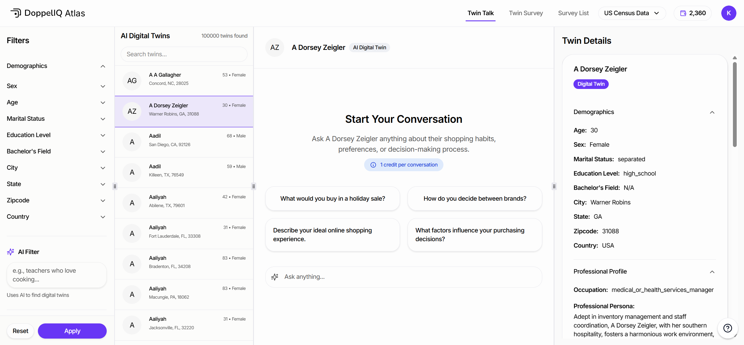DoppelIQ Atlas gallery image