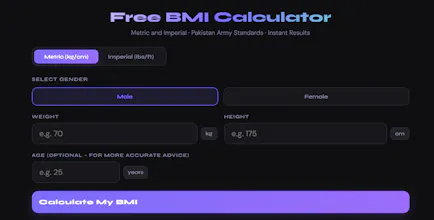 Free BMI Calculator gallery image