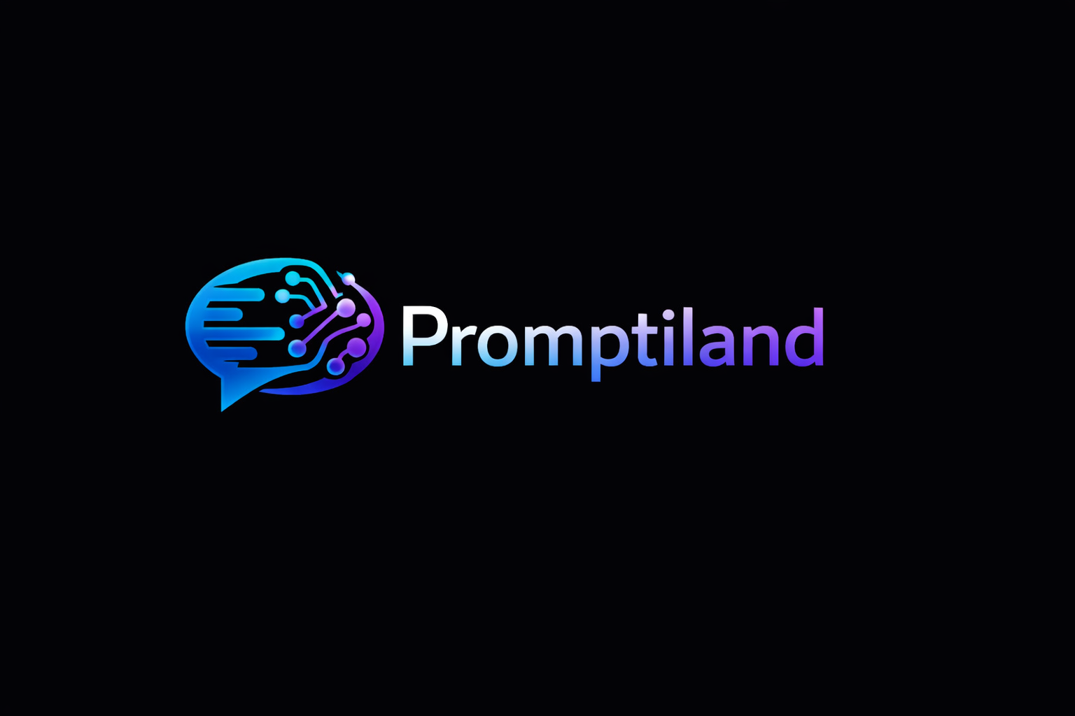 Promptiland - Product Hunt launch logo and brand identity