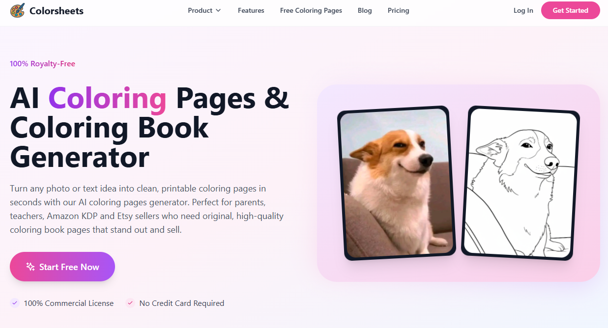 Colorsheets - Main product screenshot demonstrating key features and user interface