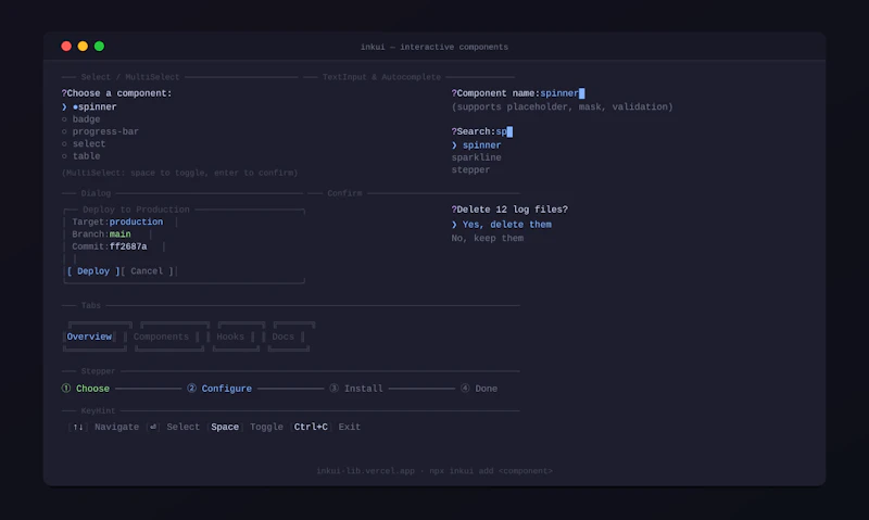 InkUI screenshot 5