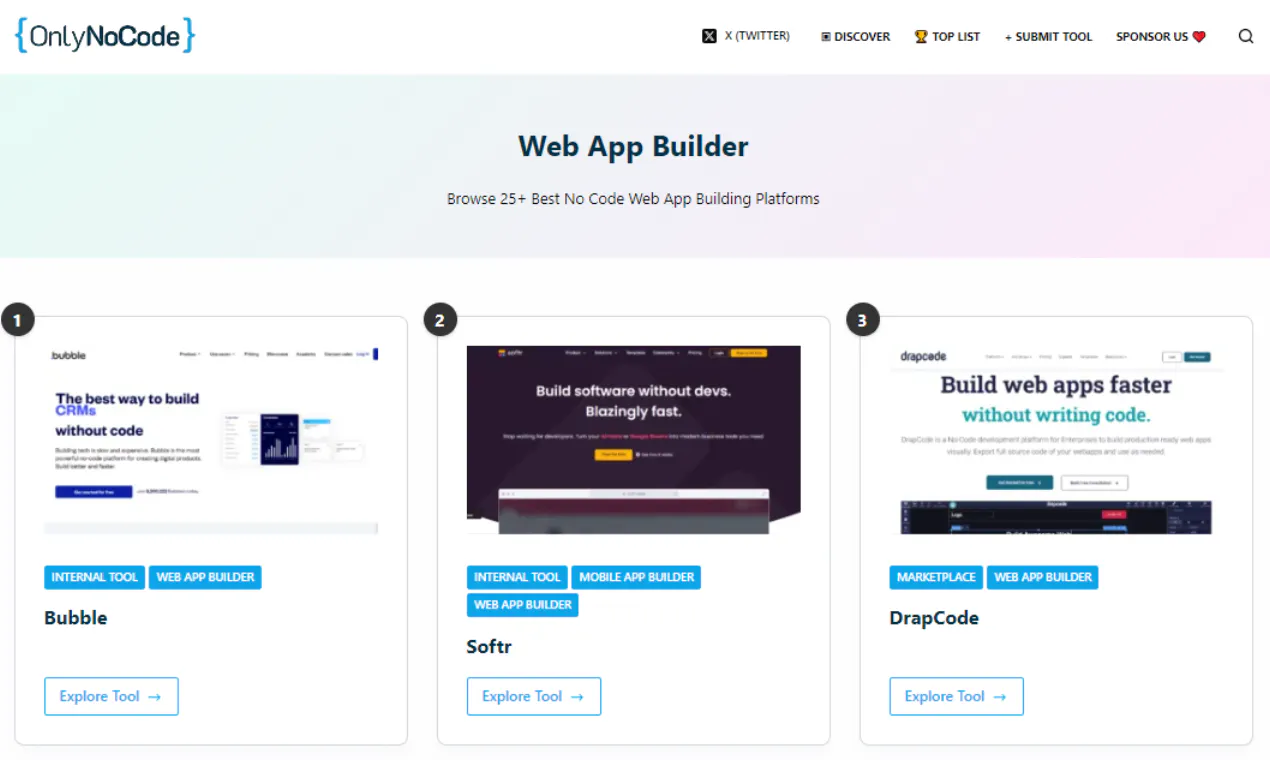 Only No Code gallery image