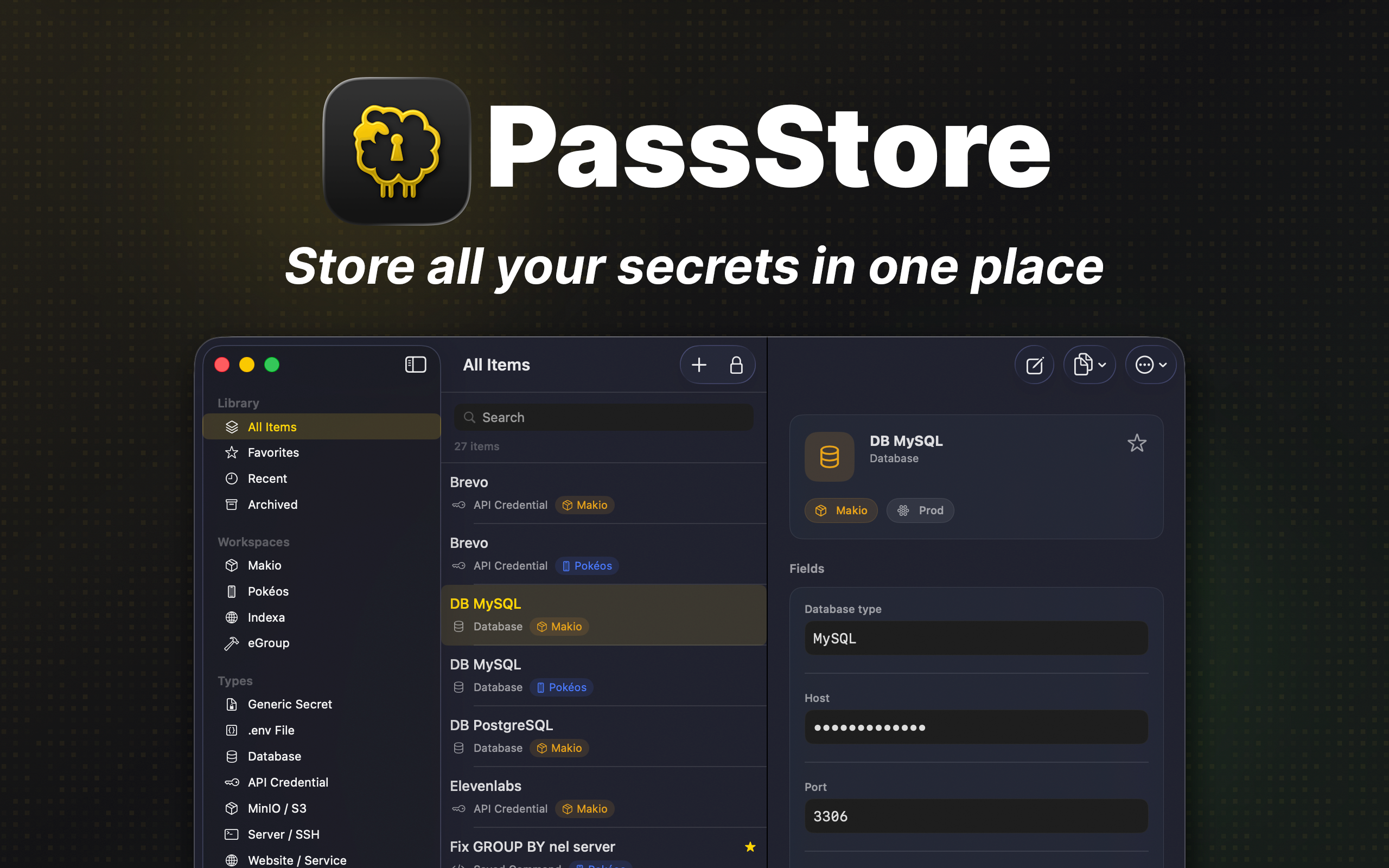 PassStore gallery image