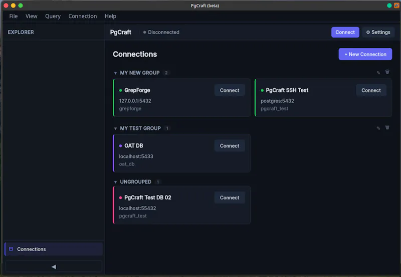 PgCraft screenshot 2