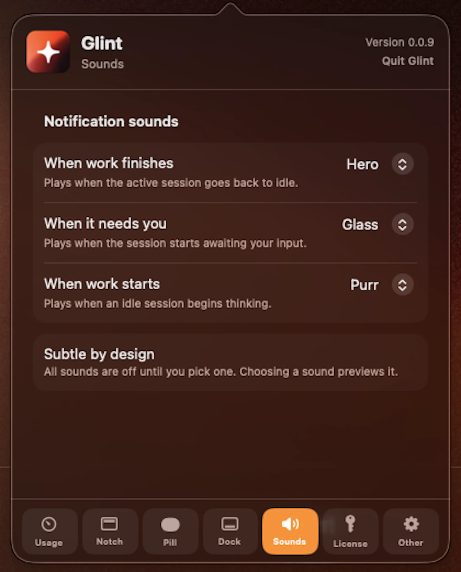 Glint screenshot 9