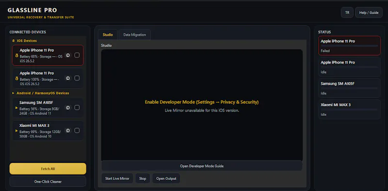 Glassline Pro screenshot 1