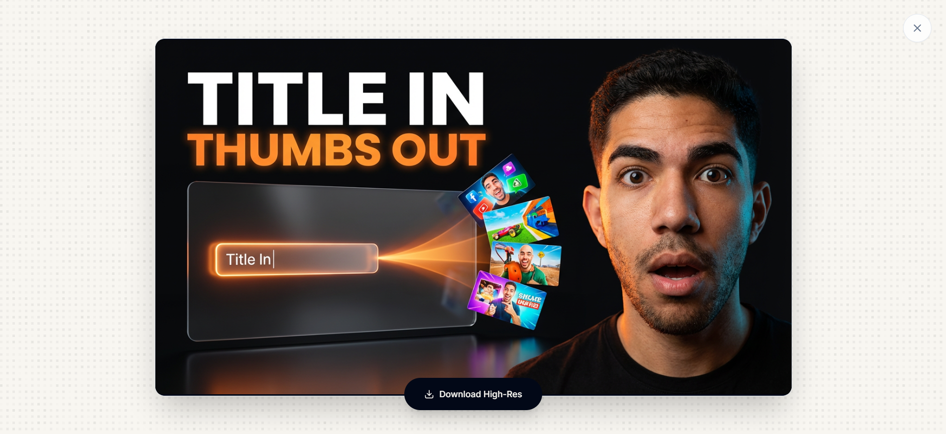 ThumbCraft - Screenshot 3 showing product features and functionality