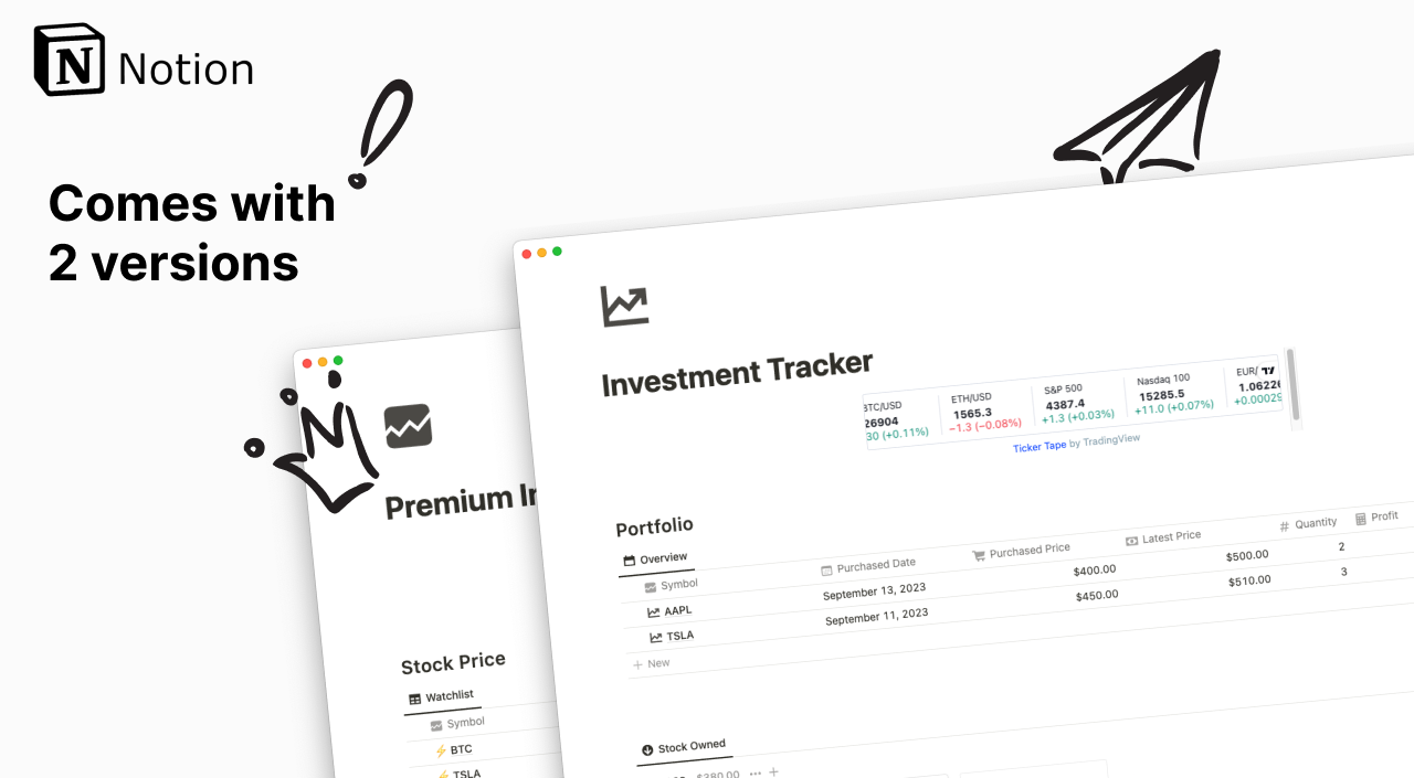 Investment Tracker gallery image