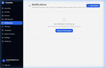TunnelFlow — Cloudflare Tunnel Manager gallery image