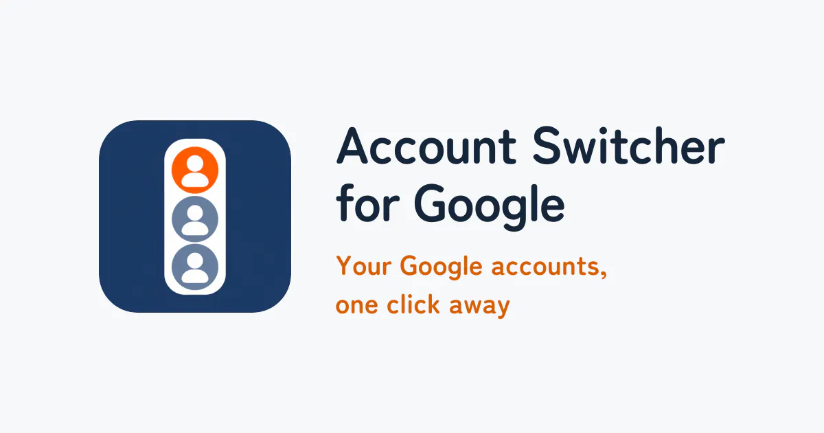 Account Switcher for Google gallery image