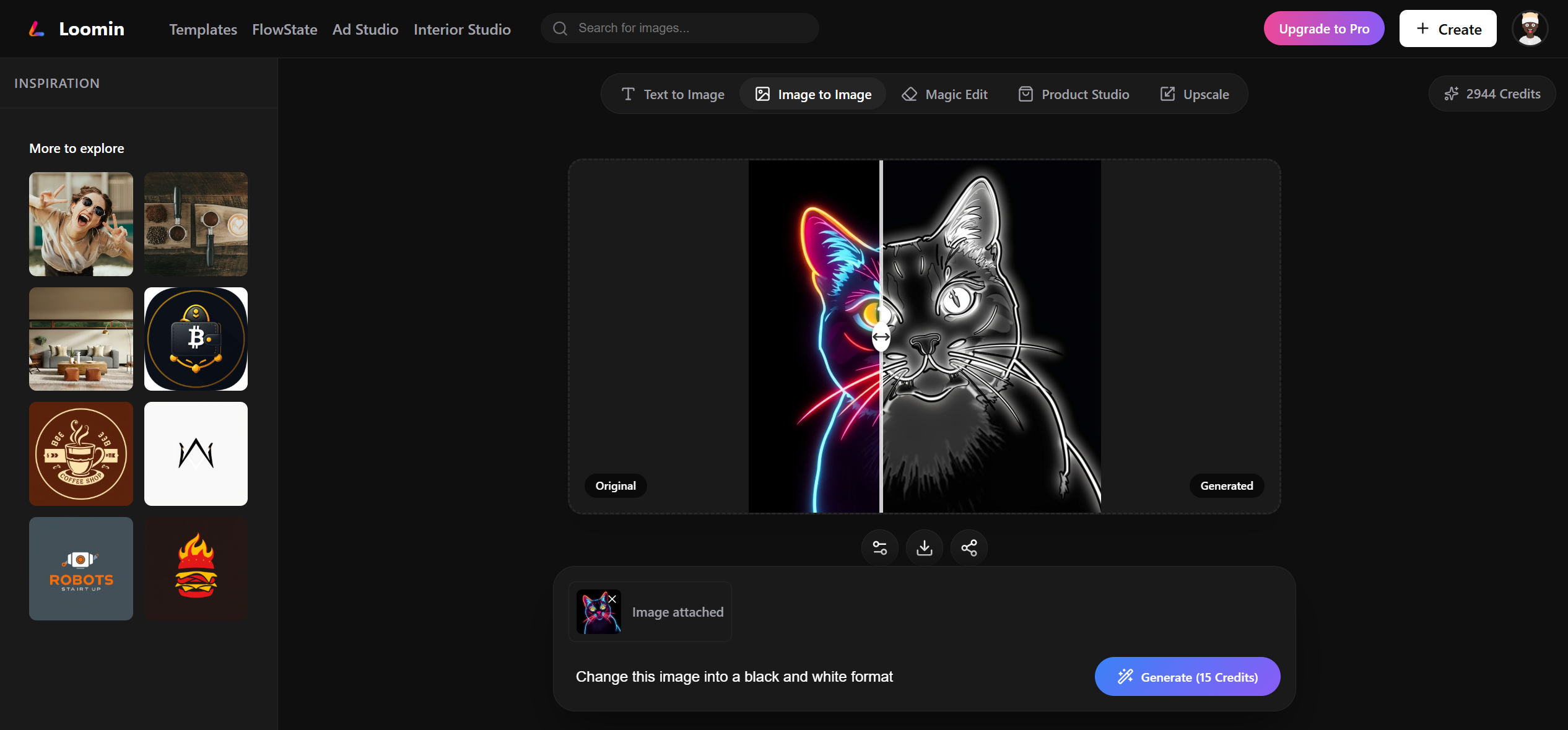 Loomin - Ai Workflow & Image Generation gallery image