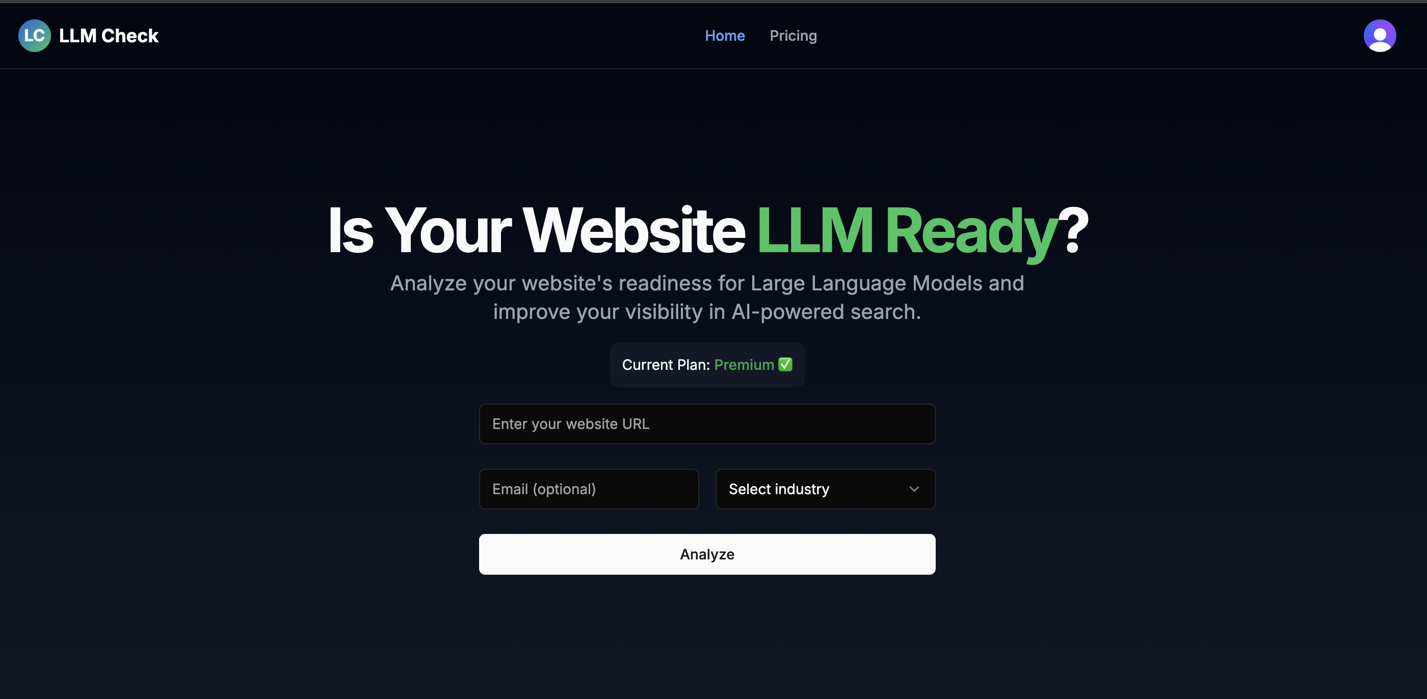 LLM 점검 - 웹 사이트의 LLM 최적화 검사기.LLM에서 찾을 수 있습니다 미디어 2