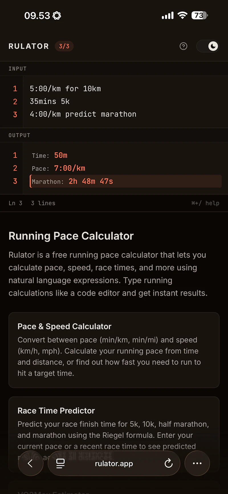 Rulator screenshot 3