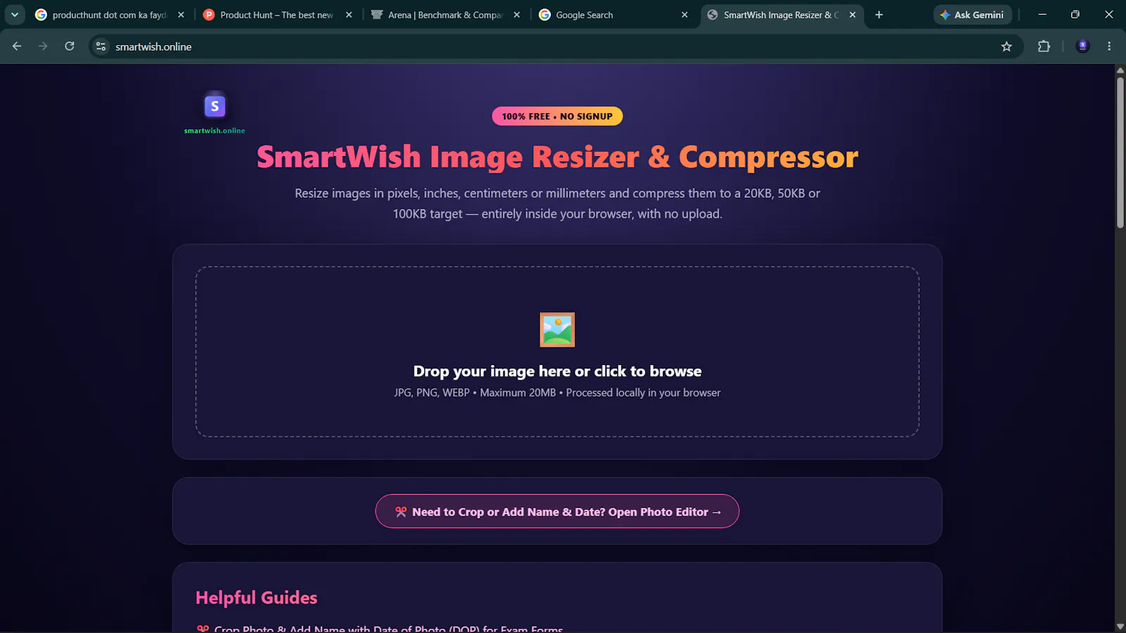 SmartWish.online screenshot 3