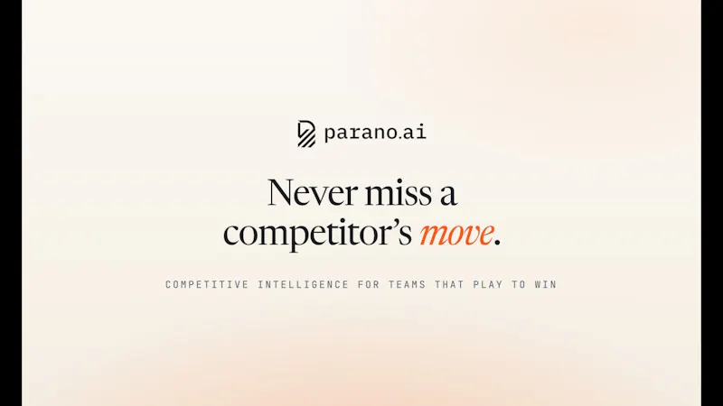 Parano.ai screenshot 1 (video preview)