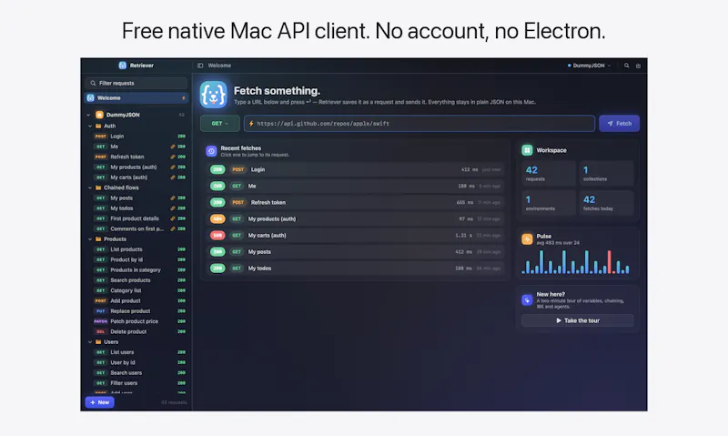 Retriever screenshot 6