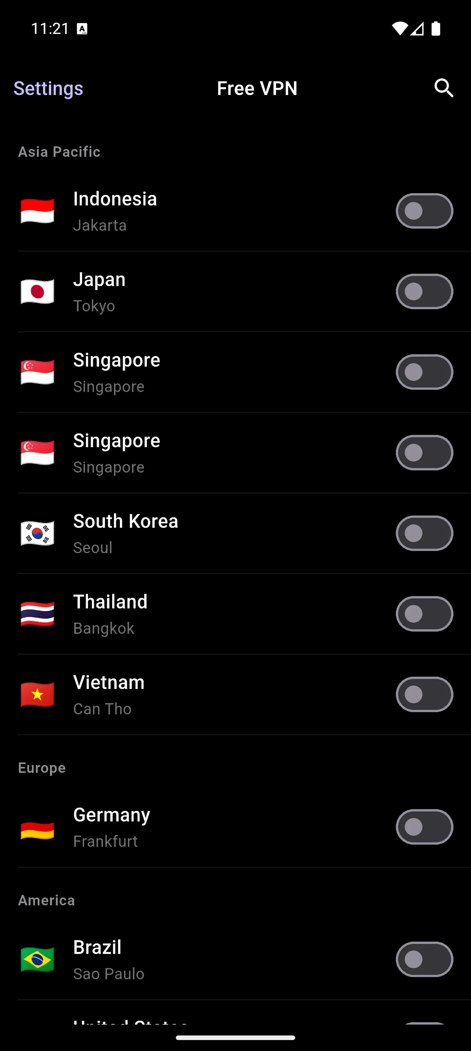 Free VPN screenshot 8