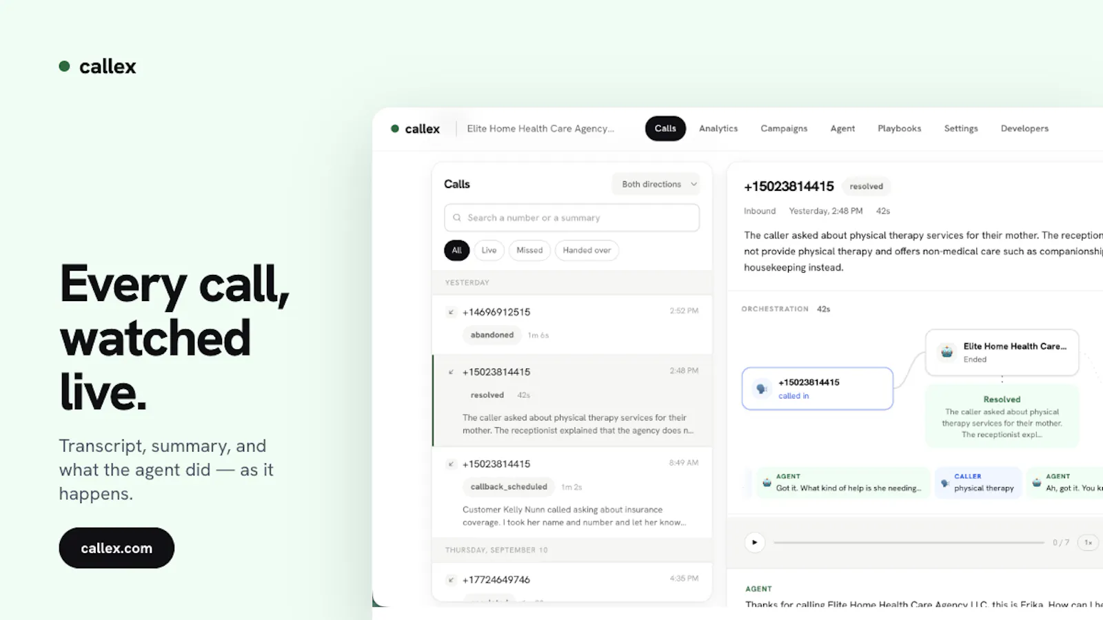 Callex screenshot 4