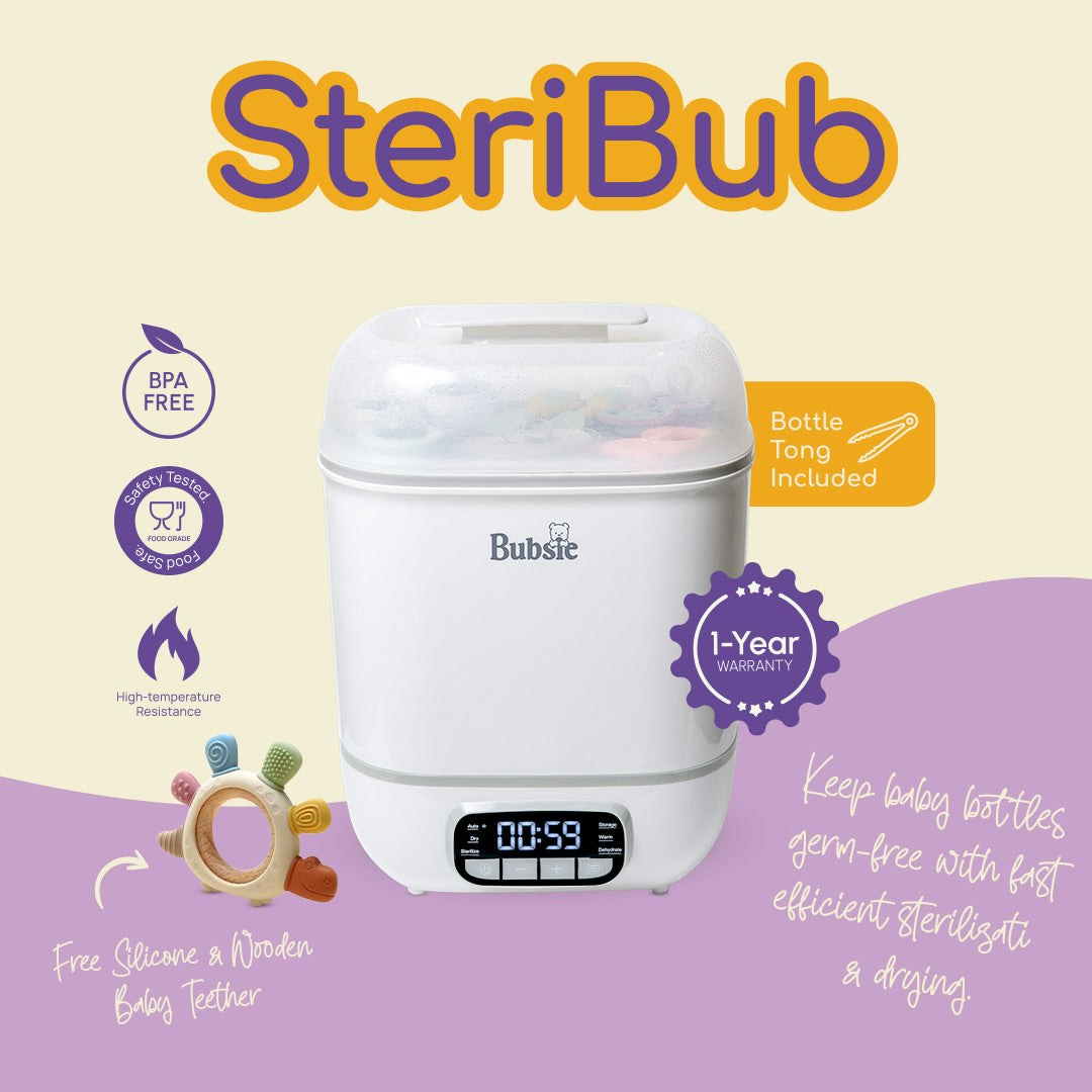 Bubsie Electric Baby Bottle Sterilizer gallery image