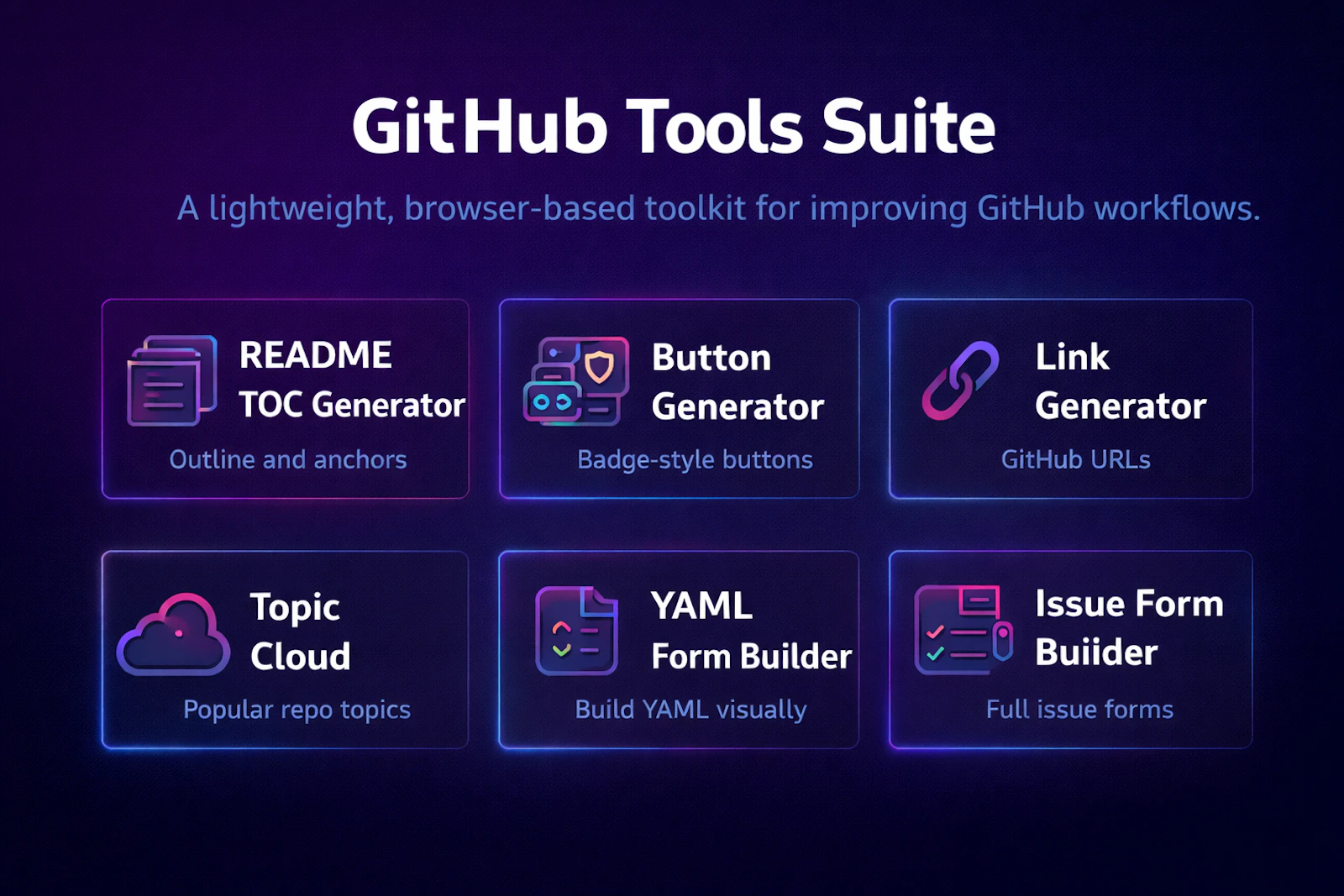 Github Tools screenshot 1
