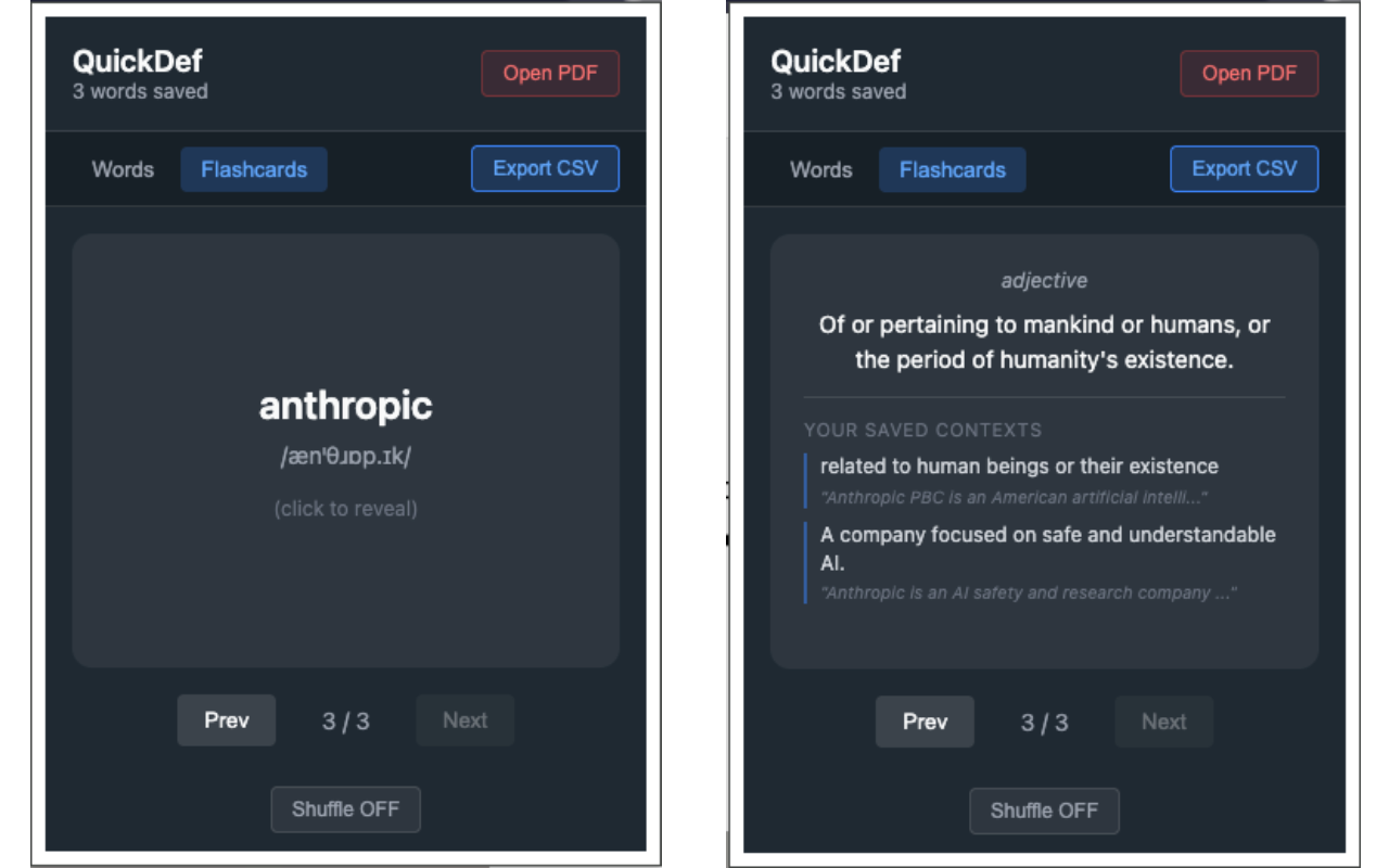 QuickDef gallery image