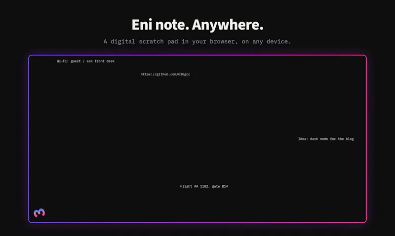 eniwher3 screenshot 2