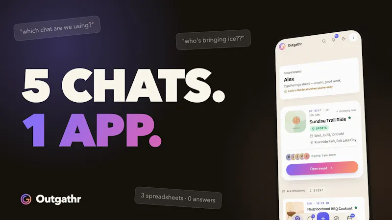 Outgathr screenshot 1 (video preview)