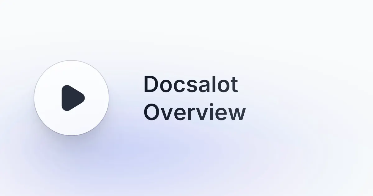 DocsAlot Visual Editor gallery image