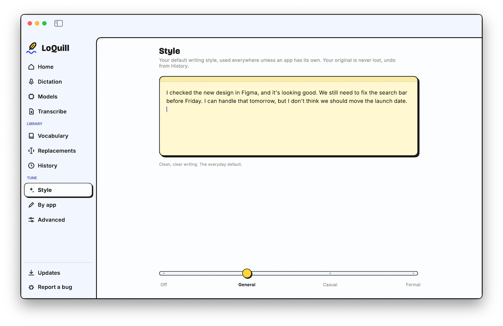 LoQuill screenshot 3