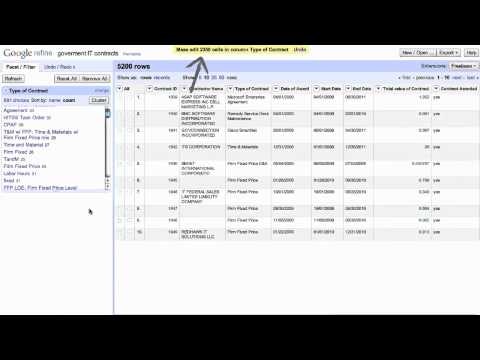 OpenRefine gallery image