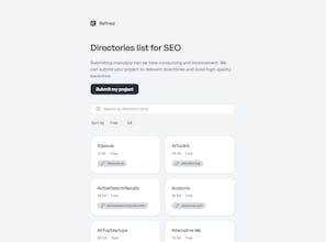Directory list for SEO gallery image