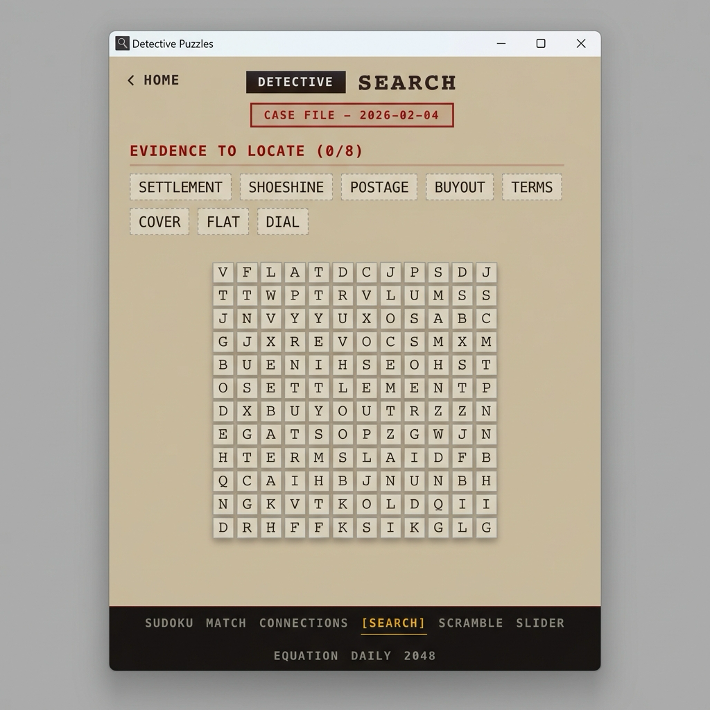 Detective Puzzles - Screenshot 3 showing product features and functionality