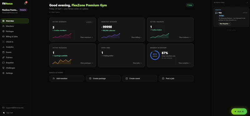 FitNexus screenshot 2