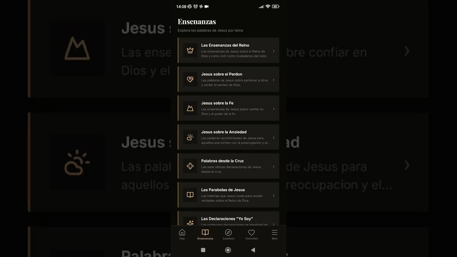 Walking with Jesus App screenshot 1 (video preview)