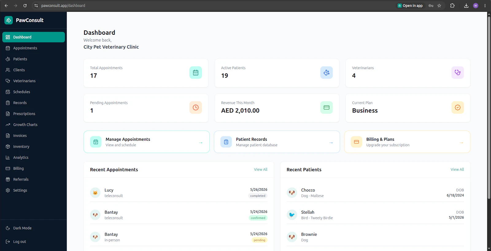 PawConsult screenshot 1