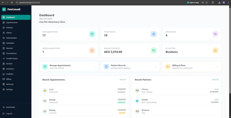 PawConsult screenshot 1