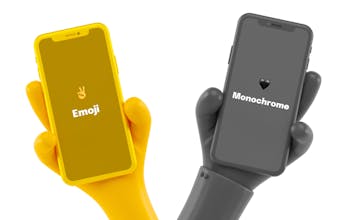 iPhone 3D Mockups gallery image