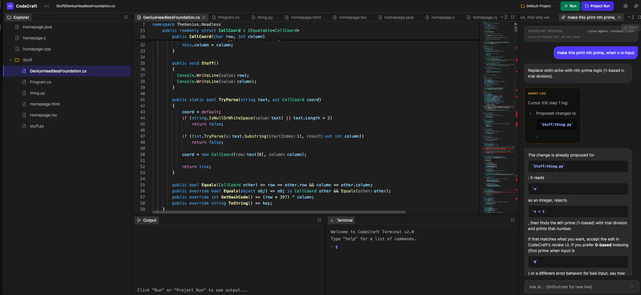 CodeCraft IDE gallery image
