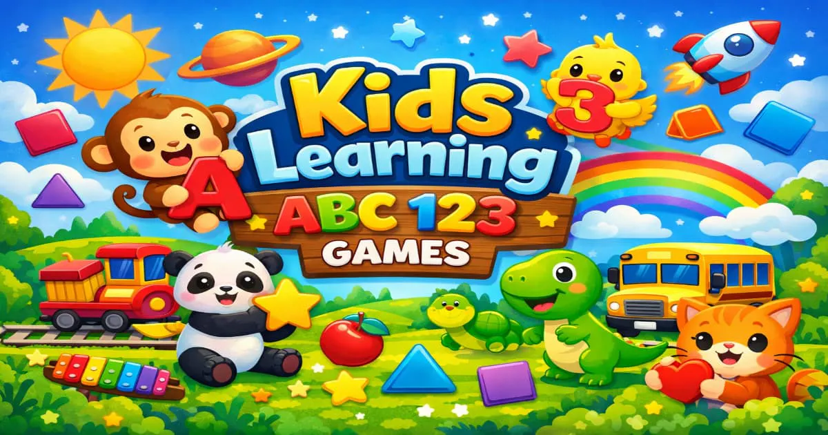 Banner del producto A1omads Kids Learning ABC 123 Games App