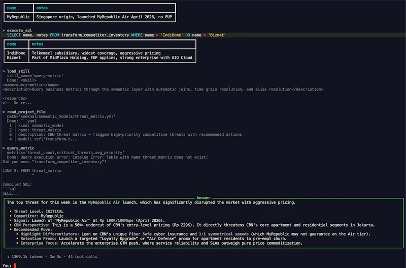 Seeknal screenshot 3