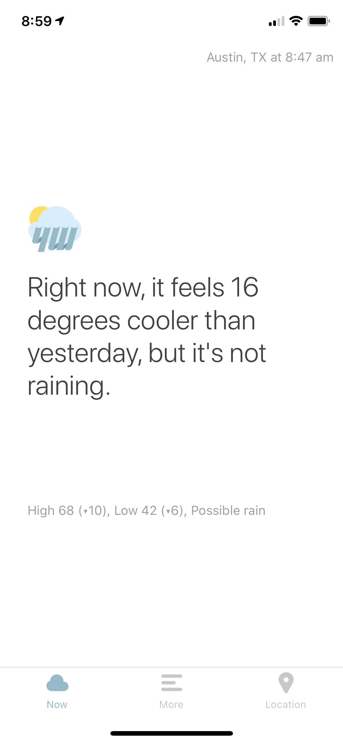 Yesterdays Weather gallery image