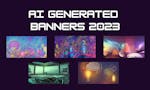 AI generated banners 2023 image